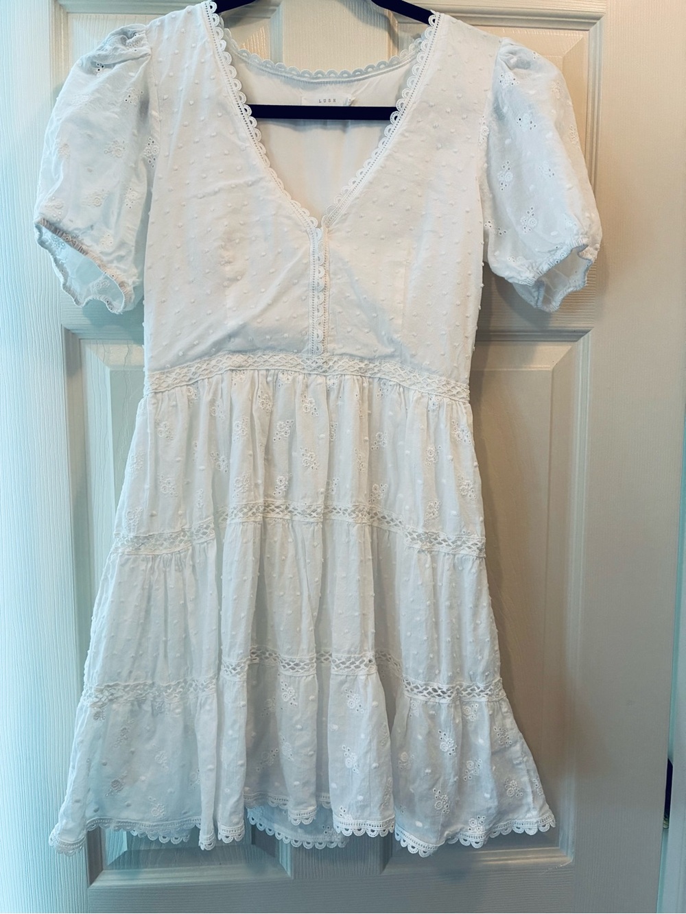 White Women’s Dress